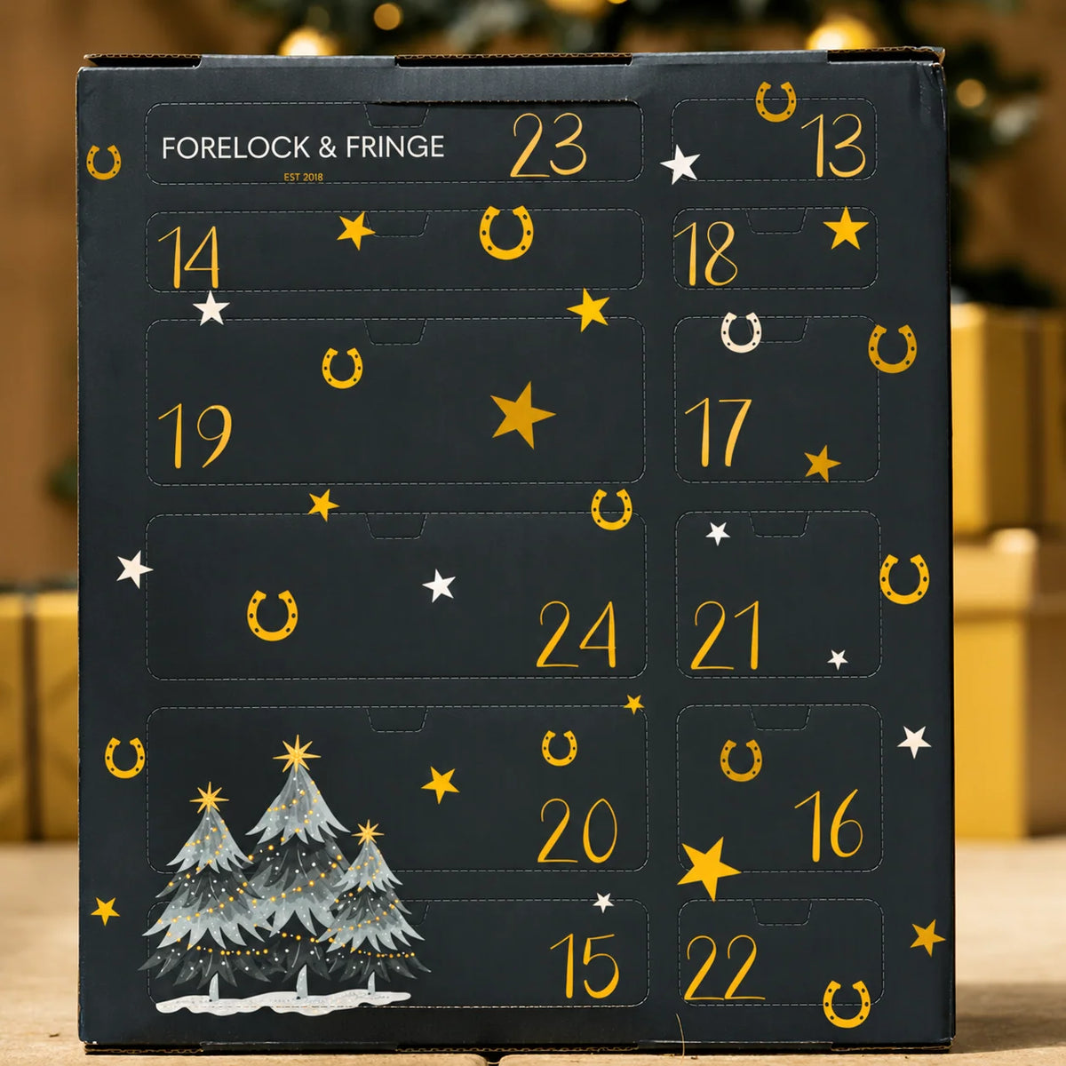 Horse Advent Calendar 24-Day Countdown With Grooming Accessories