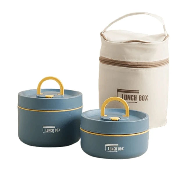 Insulated Lunch Box Double-Walled Leak-Proof Stainless Steel
