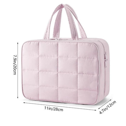 Jewelry Organizer Bag Removable Inserts & Clear Pockets