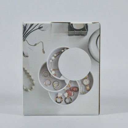 Jewelry Organizer Four-Layer Compact Tangle-Free Storage