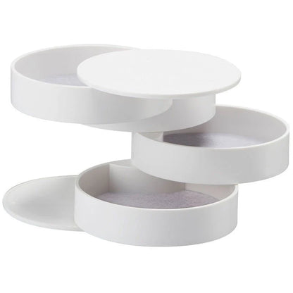 Jewelry Organizer Four-Layer Compact Tangle-Free Storage