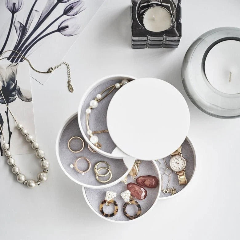 Jewelry Organizer Four-Layer Compact Tangle-Free Storage