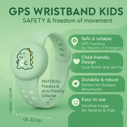 Kids GPS Bracelet Real-Time Tracking Adjustable Fit