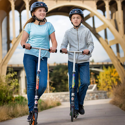 Kids Scooter 8-Inch LED Wheels Foldable Design