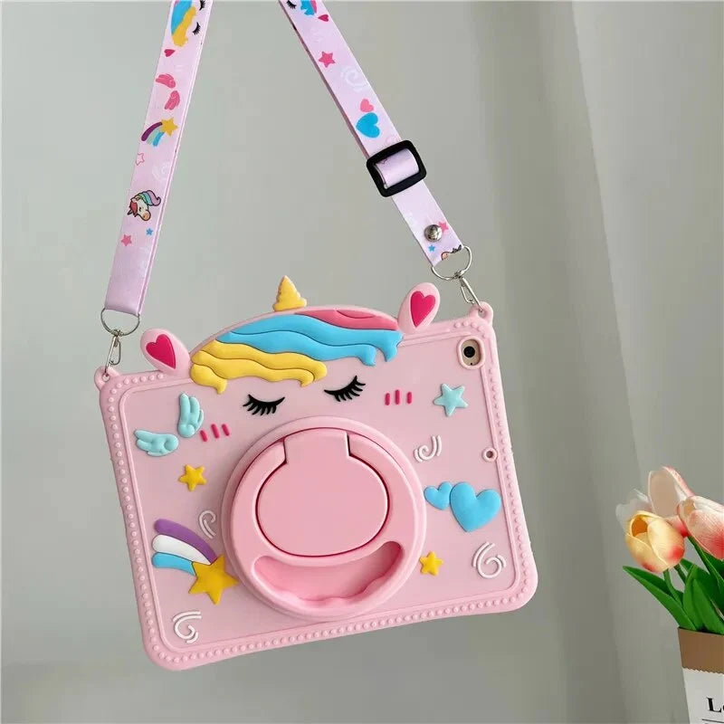 Kids Tablet Case Shockproof Adjustable Stand