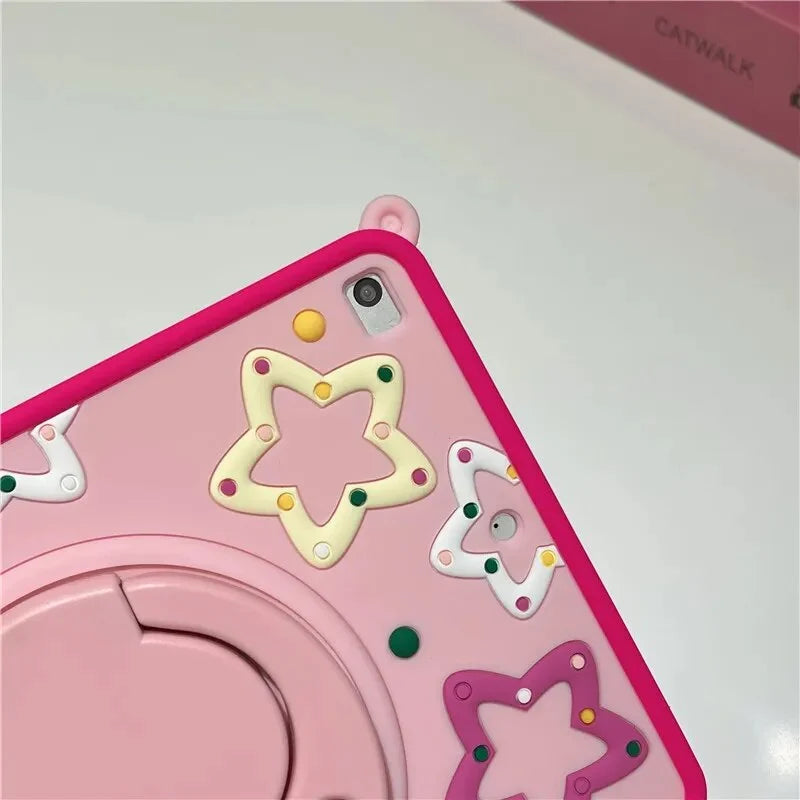 Kids Tablet Case Shockproof Adjustable Stand