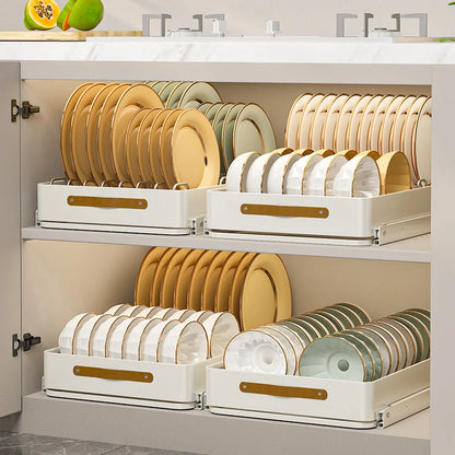 Kitchen Cabinet Organizer Pull-Out Metal Smooth-Glide