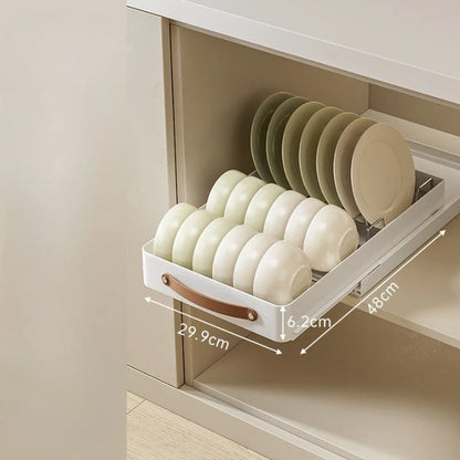 Kitchen Cabinet Organizer Pull-Out Metal Smooth-Glide
