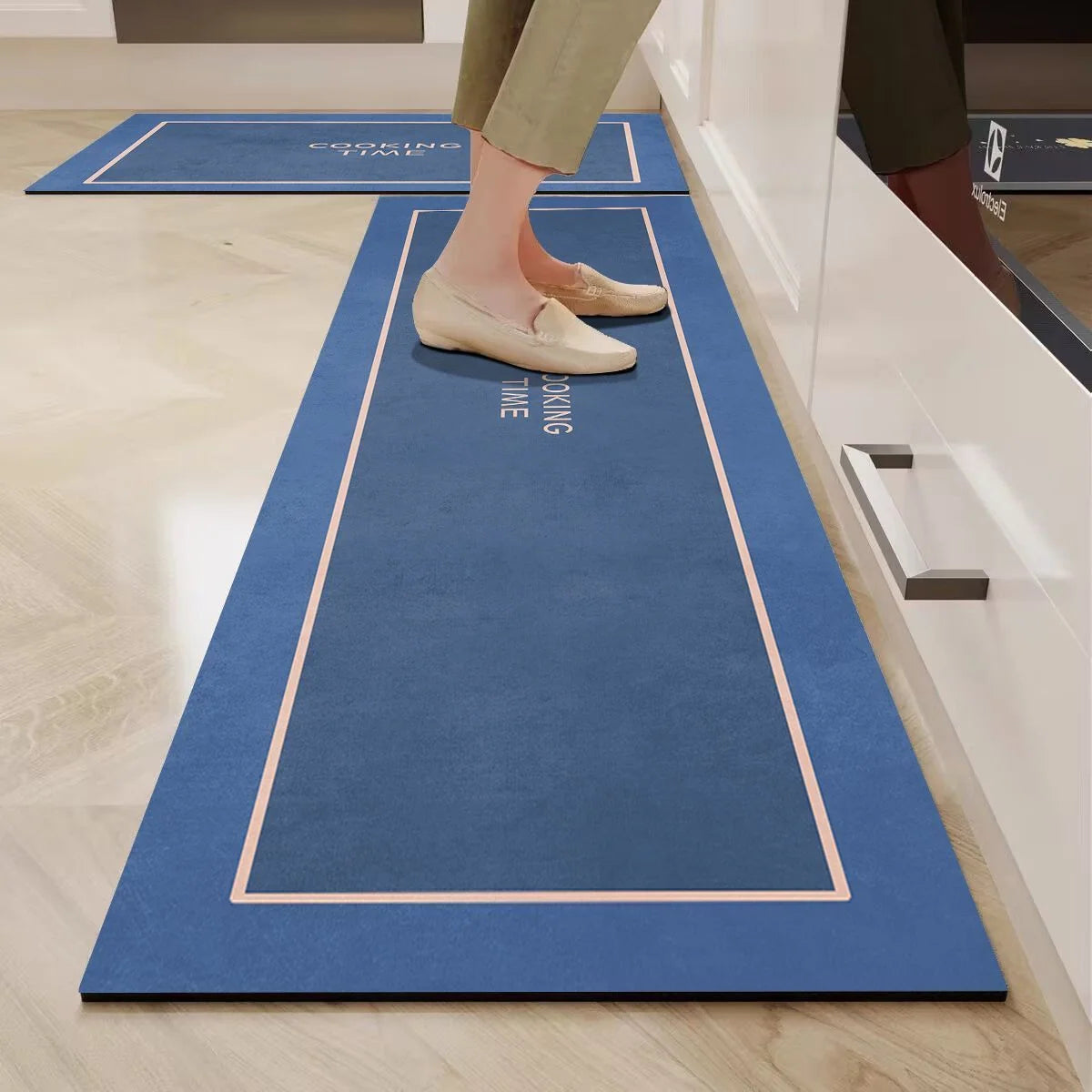 Kitchen Comfort Mat Cushioned Non-Slip Wipe-Clean Surface