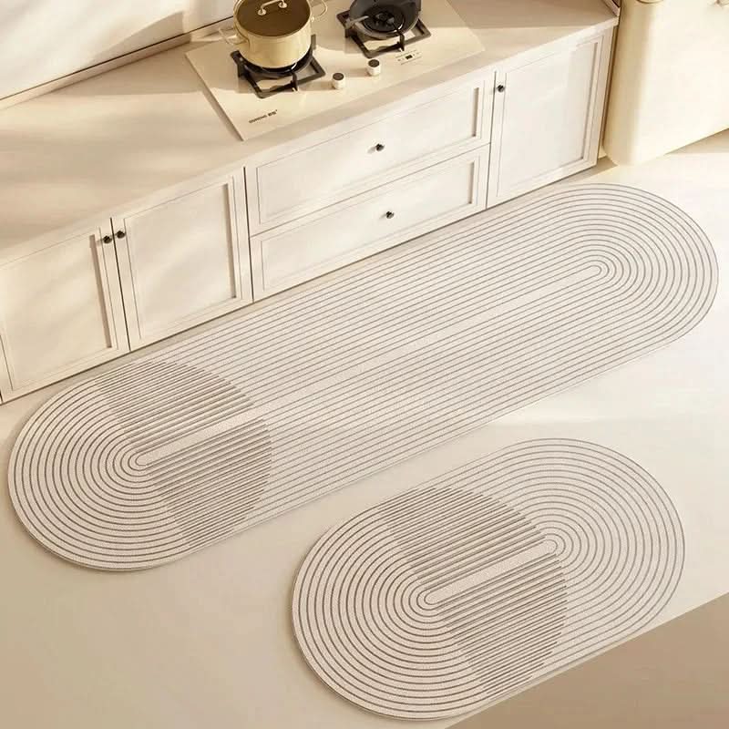 Kitchen Mat Cushioned Anti-Fatigue Non-Slip Water-Repellent Surface