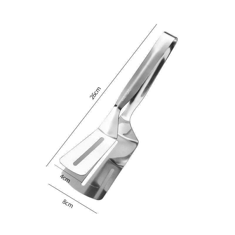 Kitchen Tongs Stainless Steel Heat-Resistant Easy-Clean Surface