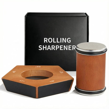 Knife Sharpener Magnetic Angle Guide Diamond-Coated Stones