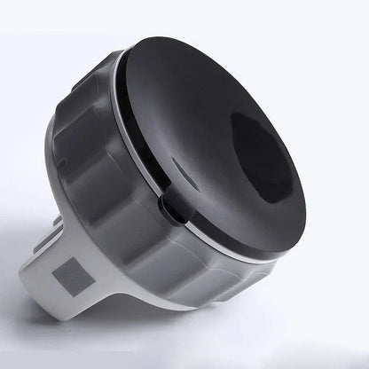 Knife Sharpener Triple-Wheel Coarse & Fine Grits Suction Base