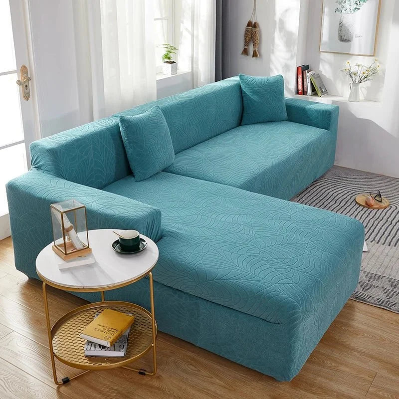 L-Shaped Sofa Cover, Polyester, Stain and Pet Hair Protection