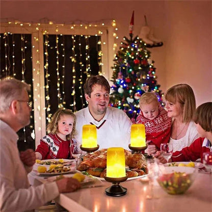LED Flame Bulb Realistic Flicker Energy Efficient 4 Modes