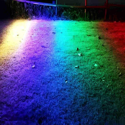 LED Garden Spotlight RGB Color-Changing IP65 Weatherproof