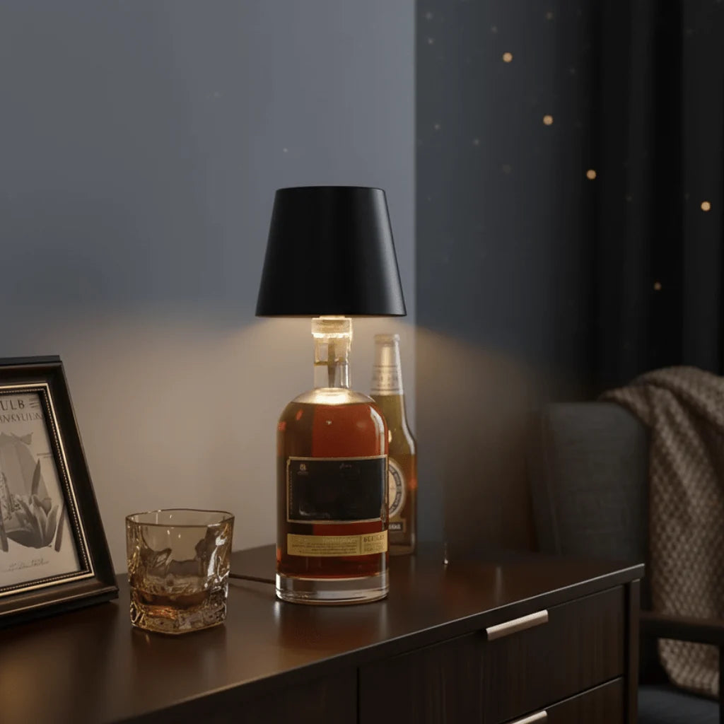 LED Table Lamp Touch Dimming 3 Color Modes USB Rechargeable