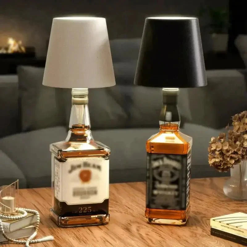LED Table Lamp Touch Dimming 3 Color Modes USB Rechargeable