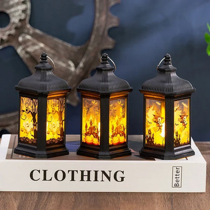 Lantern Halloween LED Flameless Indoor & Outdoor
