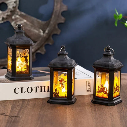 Lantern Halloween LED Flameless Indoor & Outdoor