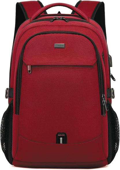 Laptop Backpack Waterproof USB Charging Fits 13–17 Inch