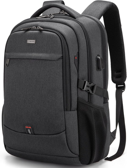 Laptop Backpack Waterproof USB Charging Fits 13–17 Inch