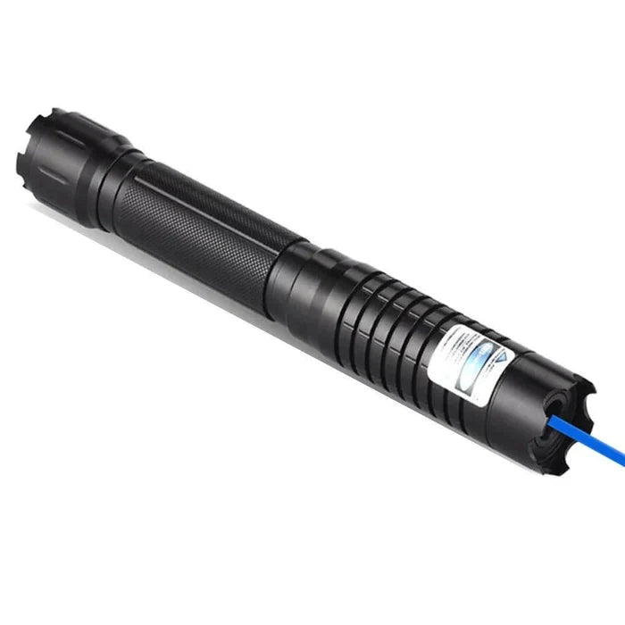 Laser Torch Blue Adjustable Focus Fire Starter