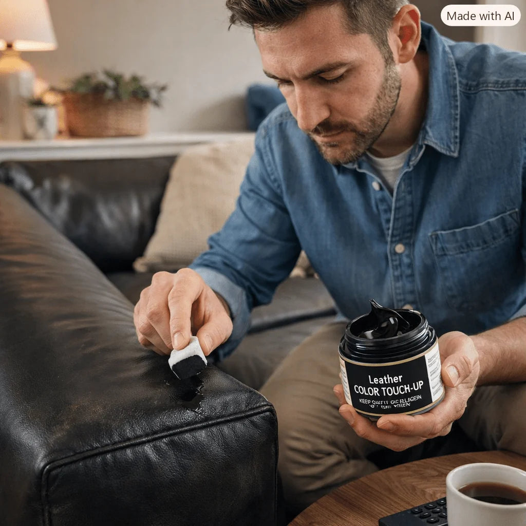 Leather Repair Paint Color-Renewing For Leather & Synthetic Leather