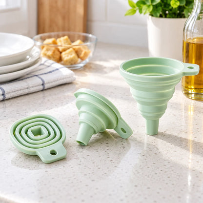 Liquid Dispenser Flexible Silicone Tapered Retractable