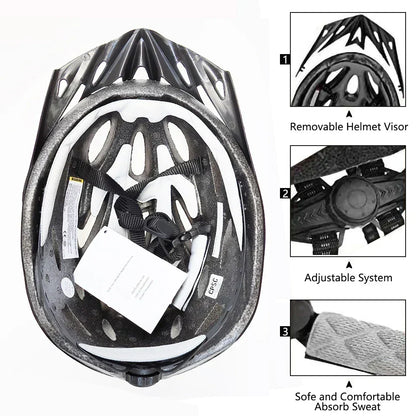 MTB Helmet Lightweight Ventilated Adjustable Dial Fit