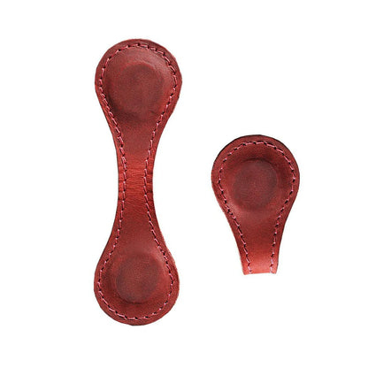 Magnetic Bookmarks Genuine Leather Set of 2