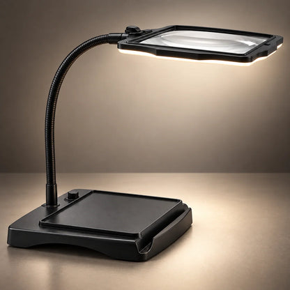 Magnifying Desk Lamp 3x LED Gooseneck Arm