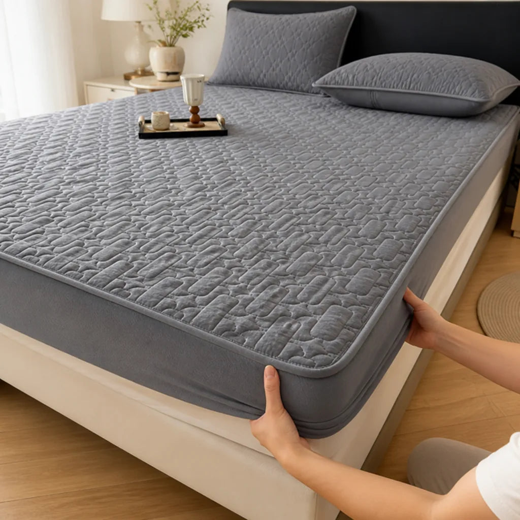 Mattress Protector Waterproof & Breathable Cotton Fitted