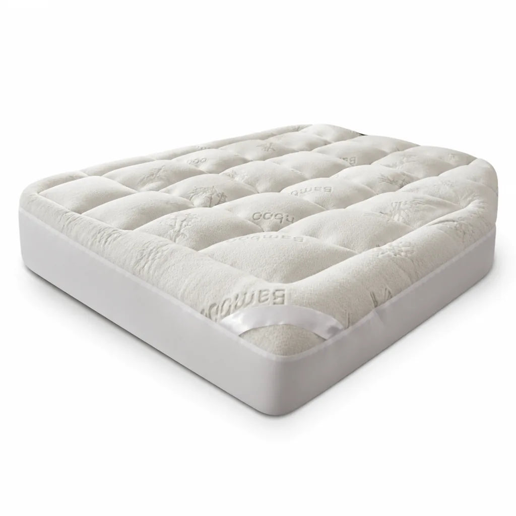 Mattress Protector Waterproof TPU Quiet Microfiber Deep-Fit