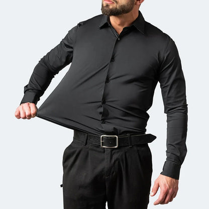 Men's Shirt Wrinkle-Free Stretch Quick-Dry