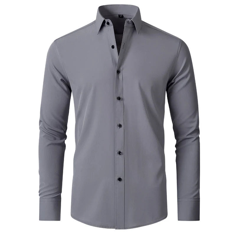 Men's Shirt Wrinkle-Free Stretch Quick-Dry