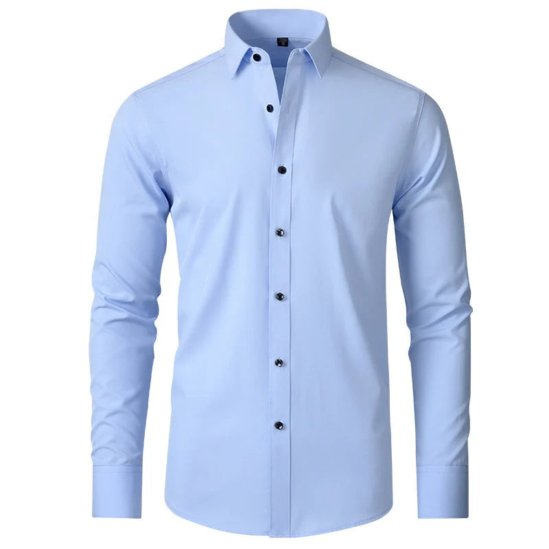 Men's Shirt Wrinkle-Free Stretch Quick-Dry