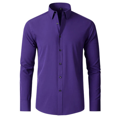Men's Shirt Wrinkle-Free Stretch Quick-Dry