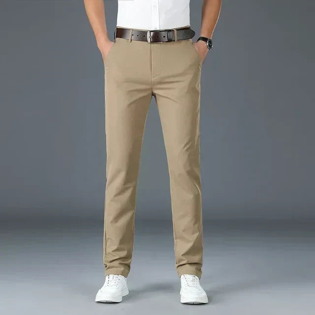 Men's Trousers Slim Fit Breathable Stretch