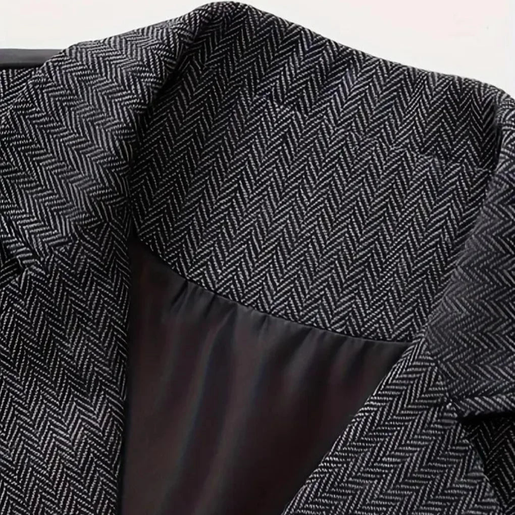 Men's Vest Slim Fit Lapel & Chain