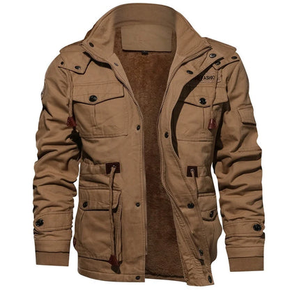 Men's Winter Jacket Waterproof & Insulated Adjustable Detachable Hood