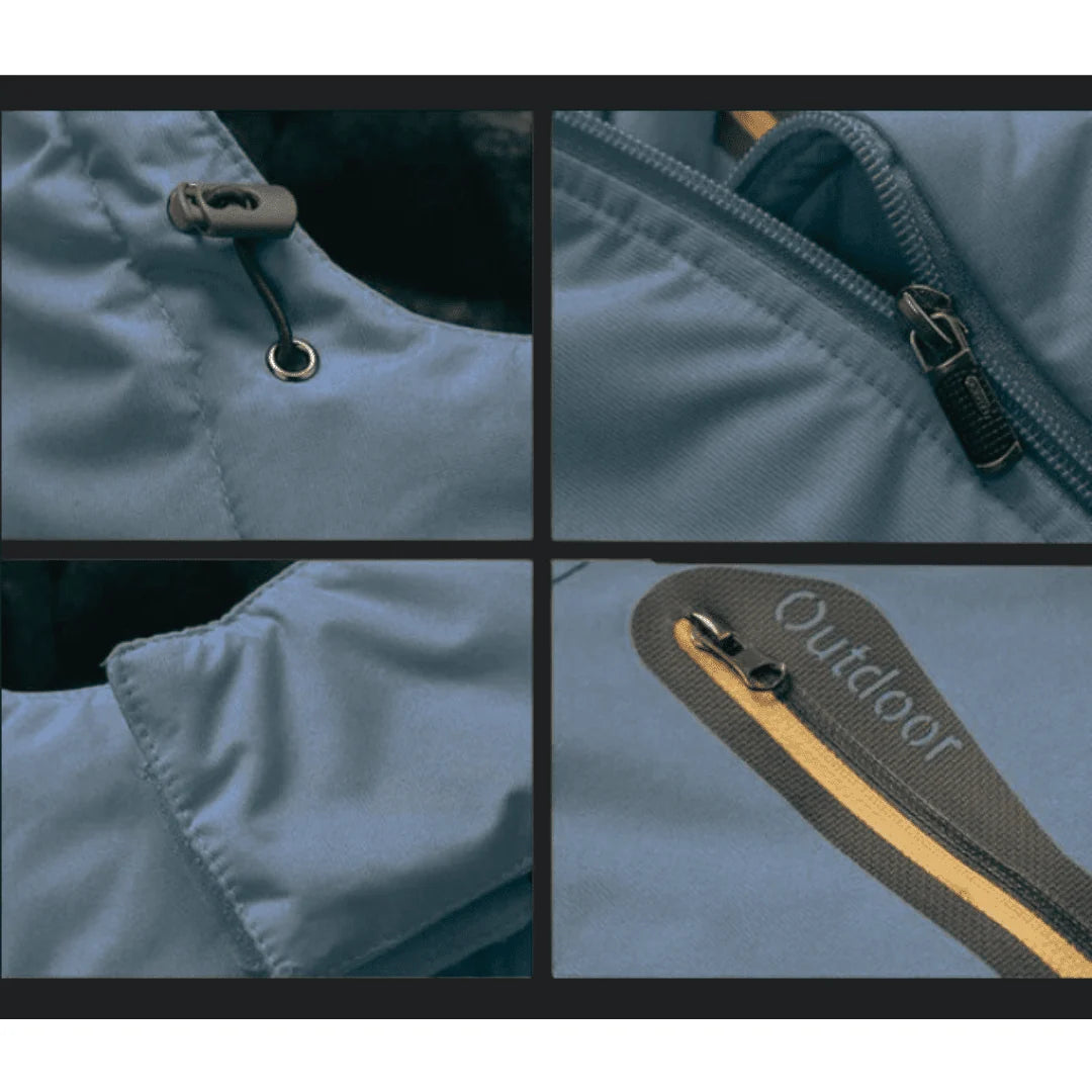 Men’s Winter Jacket Waterproof Windproof Breathable Performance Fabric