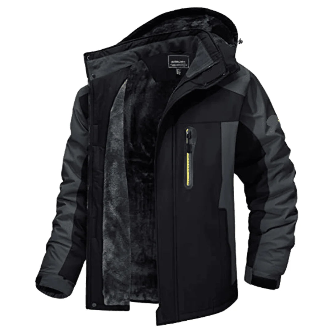 Men’s Winter Jacket Waterproof Windproof Breathable Performance Fabric