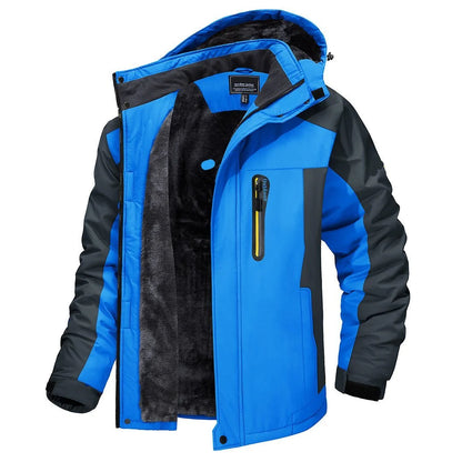 Men’s Winter Jacket Waterproof Windproof Breathable Performance Fabric