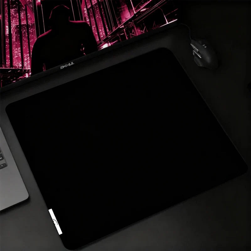 Mouse Pad Tempered Glass Smooth Glide Non-Slip Base