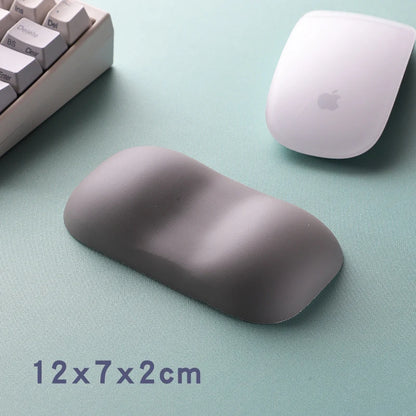 Mouse Wrist Rest Ergonomic Memory Foam Wipe-Clean Cover