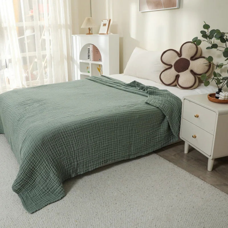 Muslin Blanket Six-Layer Breathable 100% Cotton