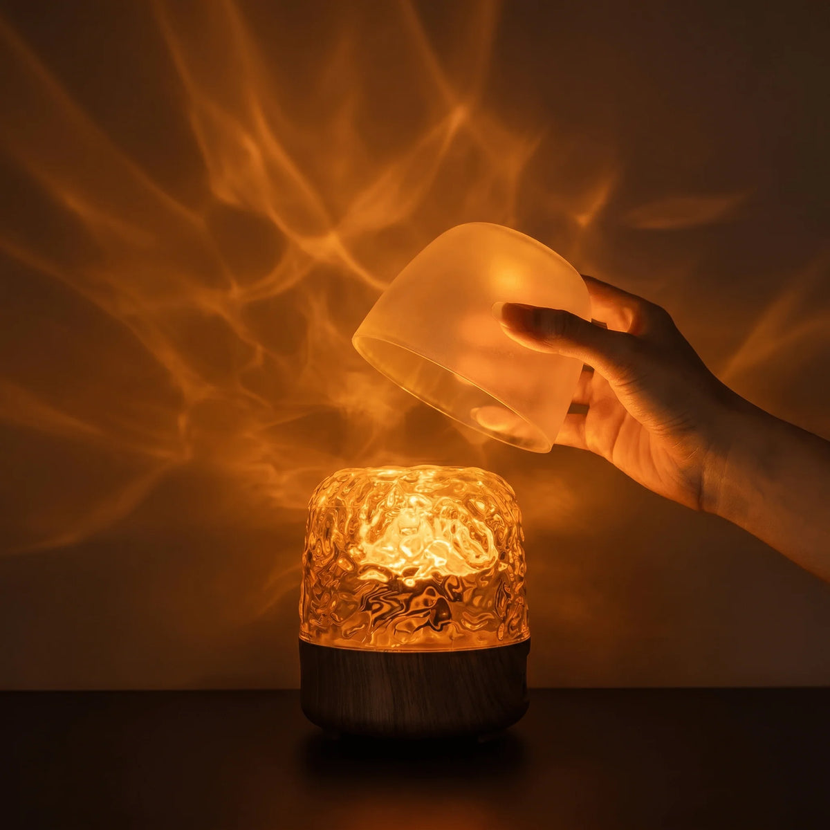 Night Light Soothing Ambient Glow Wall Projection