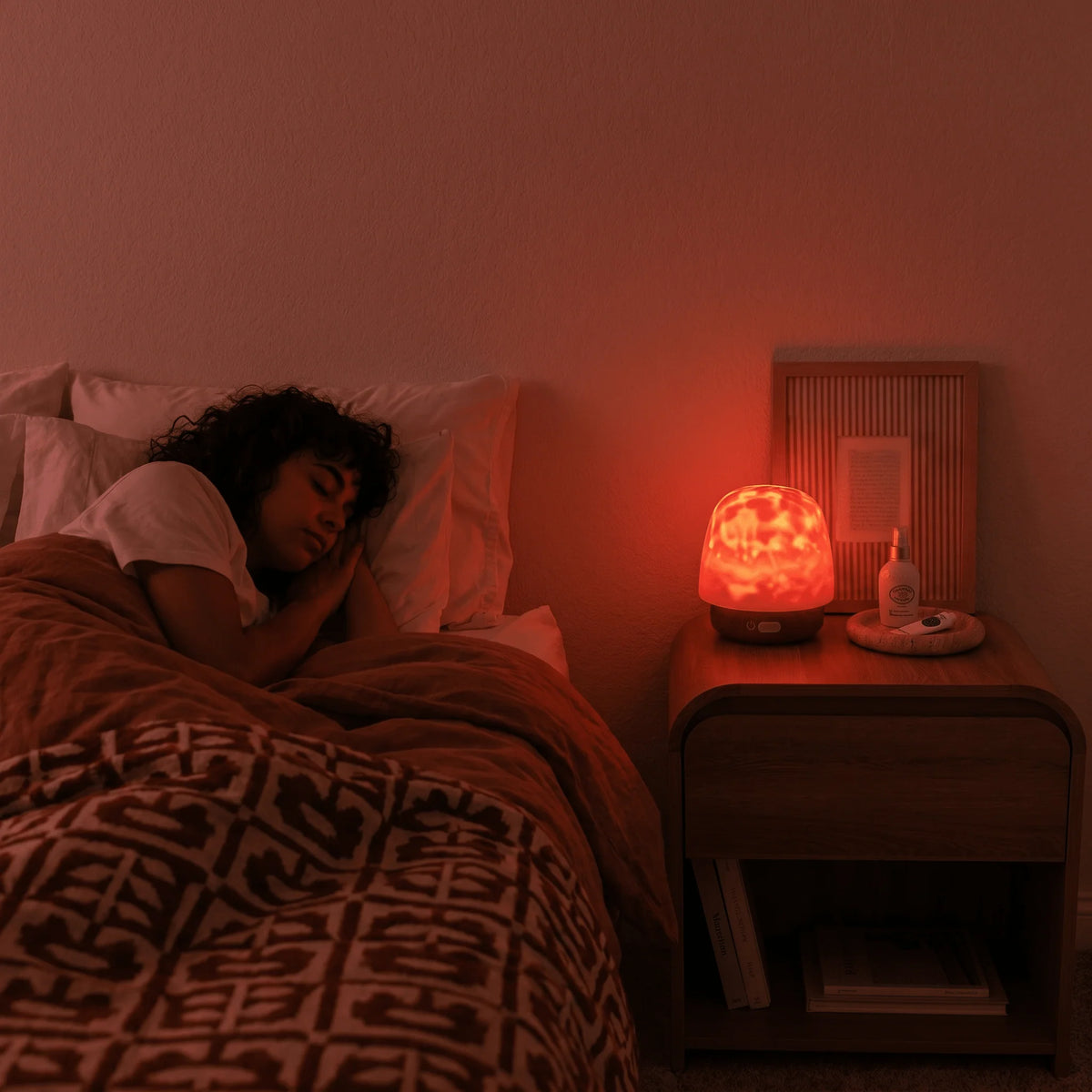 Night Light Soothing Ambient Glow Wall Projection