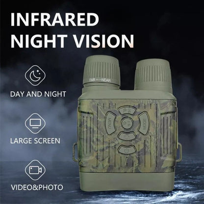 Night Vision Binoculars Infrared HD Display 1000 Ft Range